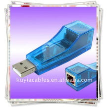 Nuevo Premium USB 2.0 a Ethernet LAN Tarjeta RJ45 Adaptador convertidor de red 10/100